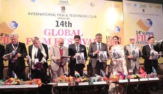 Coffee Table Book On Sandeep Marwah Released At 14th Global Film Festival