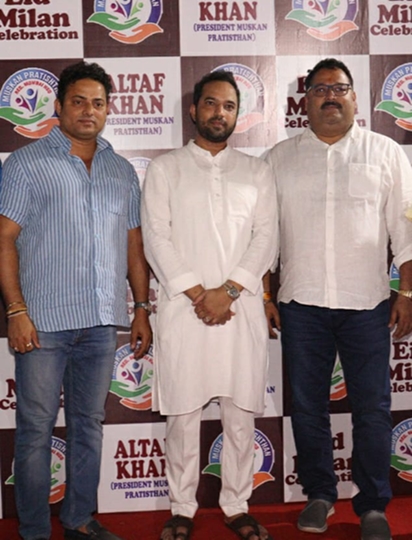 Altaf Khan’s Eid Milan party Included People of all Religions