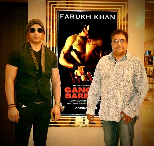 फारुख खान को निर्देशक अभिषेक दुधैया ने लॉन्च किया, जिनके हाथों से “गैंग ऑफ बरेली” के पोस्टर का हुआ अनावरण