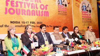 11th Global Festival of Journalism Noida Inaugurated at Marwah Studios
