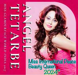 Miss International Peace Beauty Queen 2024 Awarded To Angel Tetarbe By Indo European Council
