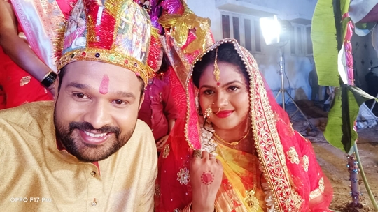 Chandni Singh started shooting of Deepak Kirana Bhandar