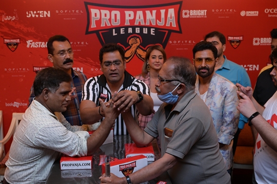 Pro-Panja League India’s Only Arm-Wrestling League, at Radio Club Mumbai on Feb 14