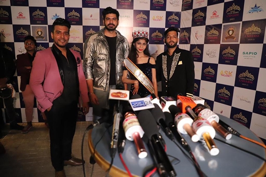 Sneha Winner Of  Miss Teen India Universe 2020  Universal A Virtual Edition Presented By Ashwin Rajput