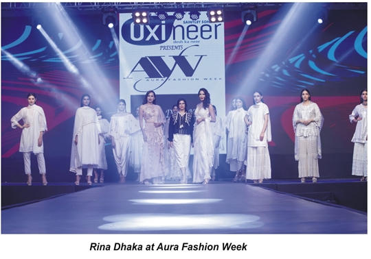 Aura Fashion Week the Two-day Event Recently Concluded In Delhi NCR