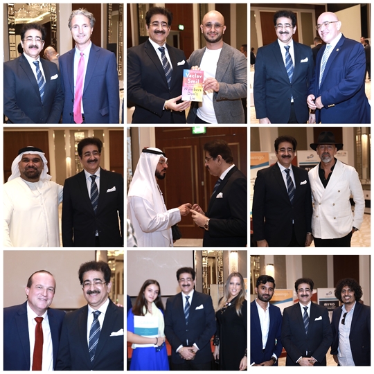 Media Guru Dr Sandeep Marwah Honoured In UAE