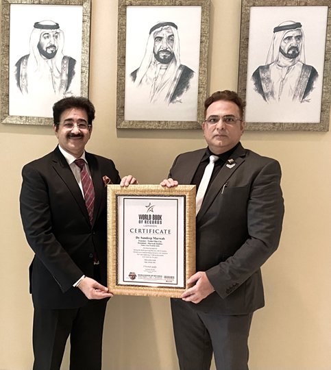 Sandeep Marwah Included In World Book Of Records London