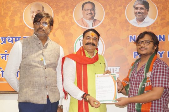 Award winning director Jai Prakash Mishra becomes President of Shri Bhartiya Janta TV And Cine Kamgar Sangh Mumbai