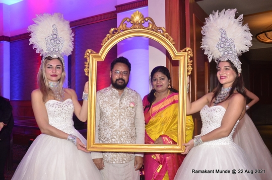 Ronnie Rodrigues Hosted A Party On The Occasion Of 25th Wedding Anniversary Of Mr B Venkatesh Prasad and Mrs H Kamalakshi  At JW Marriott Juhu
