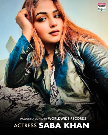 Bhojpuri Actress Saba Khan Joins Worldwide Records
