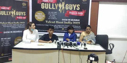 A unique Reality Show  Hum Hain Gully Guys Boys and Girls  Was Launched At The Press Club of Mumbai