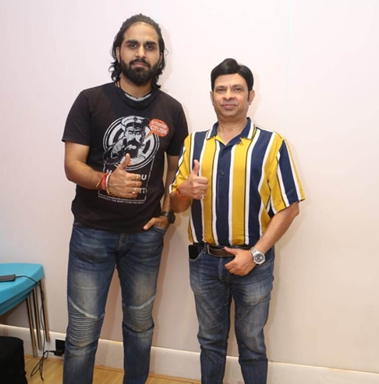 Shantanu -Elina Featured Hindi Song Album  Teri Aashiqui Mein Launched With Song Recording  which was sung by famous Bollywood Singer Aaman Trikha