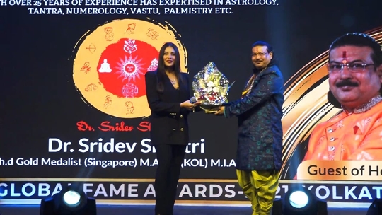 BIPASHA BASU FELICITATED AWARDEE’S WITH GLOBAL FAME AWARDS 2021 IN KOLKATA