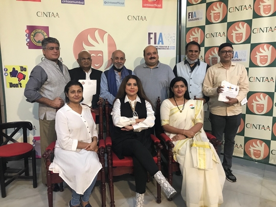 CINTAA  Awards COVID Yodhas At Zonal Meet