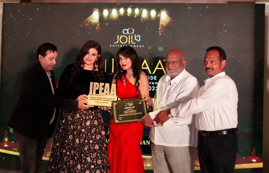 Chef Mona Poordaryaei Honoured With IPEAA Awards  2022 In Pune