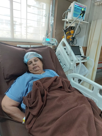 Jaya Sawant the mother of Producer Director Rakesh  Sawant and Actress Rakhi Sawant admitted to hospital For Major operation Open Heart Surgery