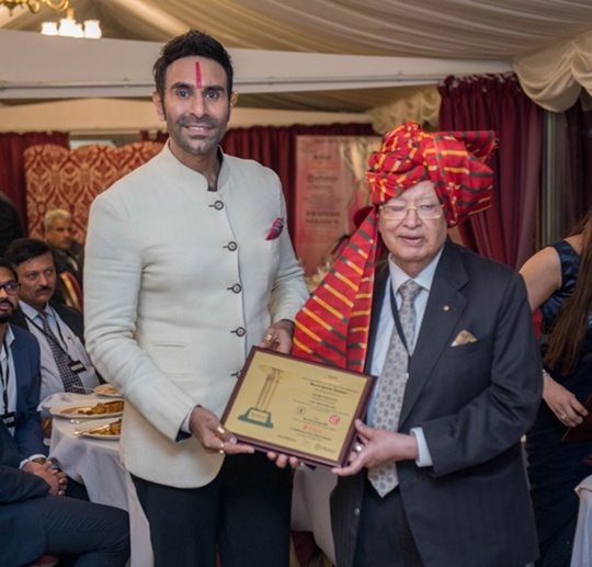 Bharat Gaurav Samman for Sandip Soparrkar at House of Lords  London