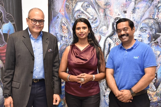 MANIFESTATION An Art Exhibition by contemporary artist Sumana Dey in Jehangir Art Gallery