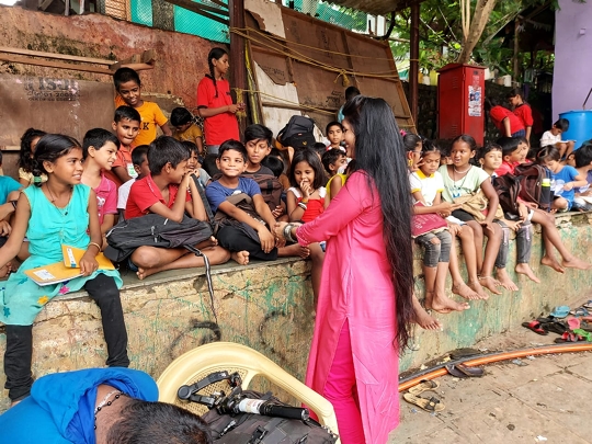 Model – Actress Vandana Bhardwaj’s Ambitious  Music Album Feed The Hungry  For Needy Kids