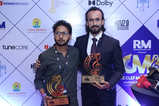 Music Industry Throngs Indian Television Dot Com’s The Clef Music Awards