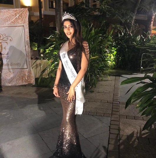 APOORVA KAWDE  Winner  Of Miss E&E 2022 (Exclusive And Extraordinary Pageant Season 18 At Goa)