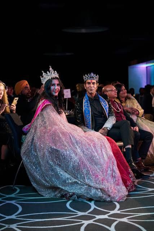 Sandip Soparrkar Crowned King Of Art4Peace In Beverly Hills  Hollywood