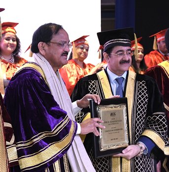 M Venkaiah Naidu Blessed Convocation Of Asian Education Group