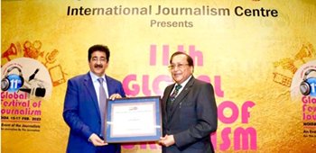 Sandeep Marwah Honoured for His Contribution to India UK Relations