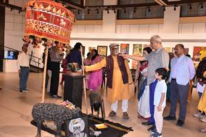 Art Exhibition A JOURNEY THROUGH COLORS By Eminent Artist Raosaheb Gurav In Jehangir