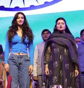 Jamnagar – Dwarka Saansad Khel Mahotsav-2024 – Bollywood Actress Disha Patani Attends Khel Mahotsav In Jamnagar; Okhamandal Dwarkesh XI Wins Final Match